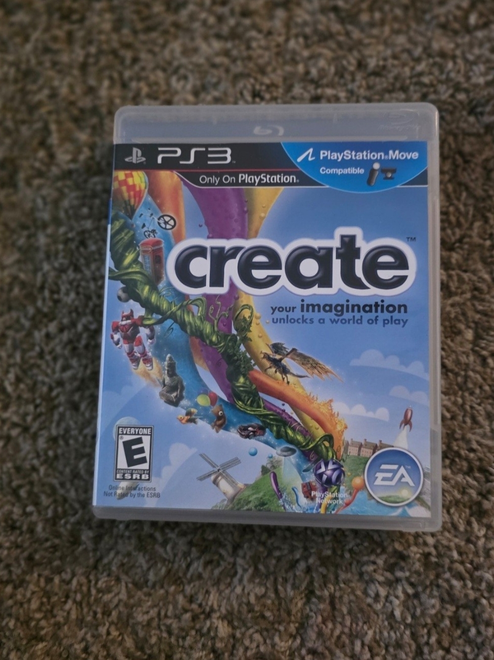Sony PS3 Create (Blue) - PlayStation Move Compatible